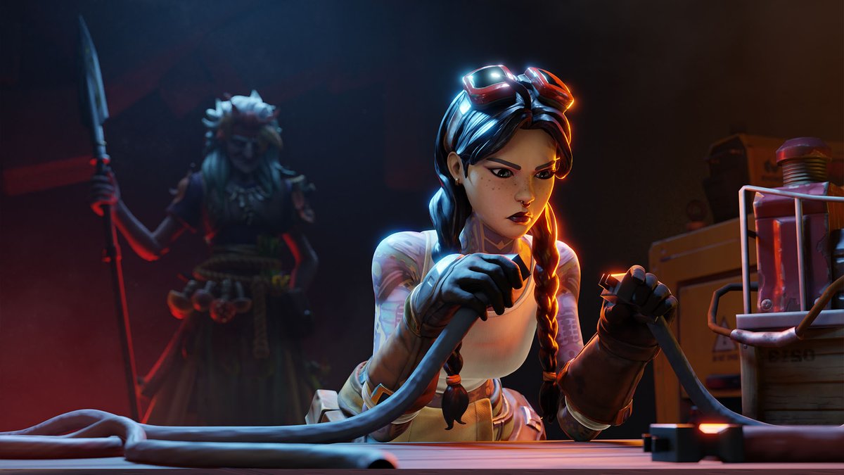 The HUNT!
.Hunt down the survivors, save up coins and purchase new hunter classes!

.Survivors must reach safety using one of 3 randomly chosen escapes! 

Play it now: 
epicgames.com/fn/6366-8714-8…
#Fortnite #FortniteCreative <a href="/FNCreate/">Fortnite Developers</a> <a href="/Flak/">Flak</a>