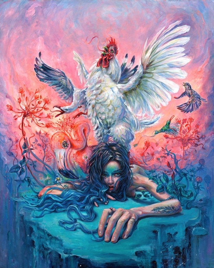Dedicated to insomnia. At the very moment you are about to sleep birds start their sunrise performance as loud as the various thoughts in your head.

This is my #WeGoArtist Submission for the Daily $500 Artist Contest at <a href="/WeGoBattle/">WeGoBattle (🐝,🐝)</a>