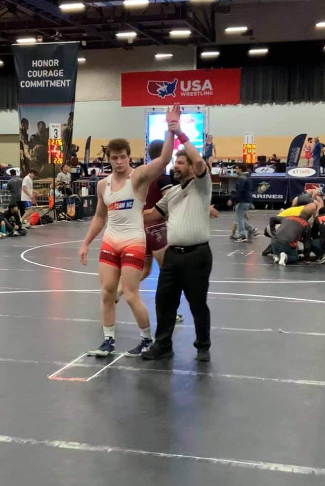 LKNWrestle's tweet photo. Preseason Nationals Finalist Carson Floyd!!! Big win over an Illinois State Champ! https://t.co/xcBa7821hQ