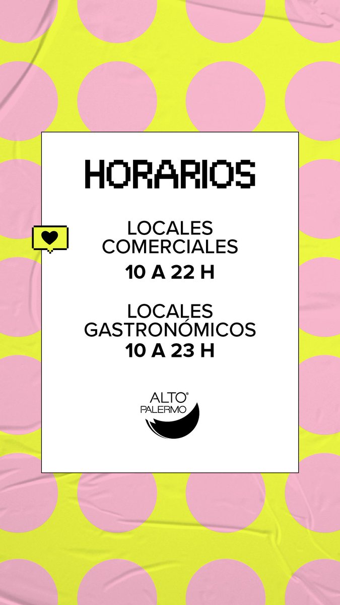Nuestros horarios 👇