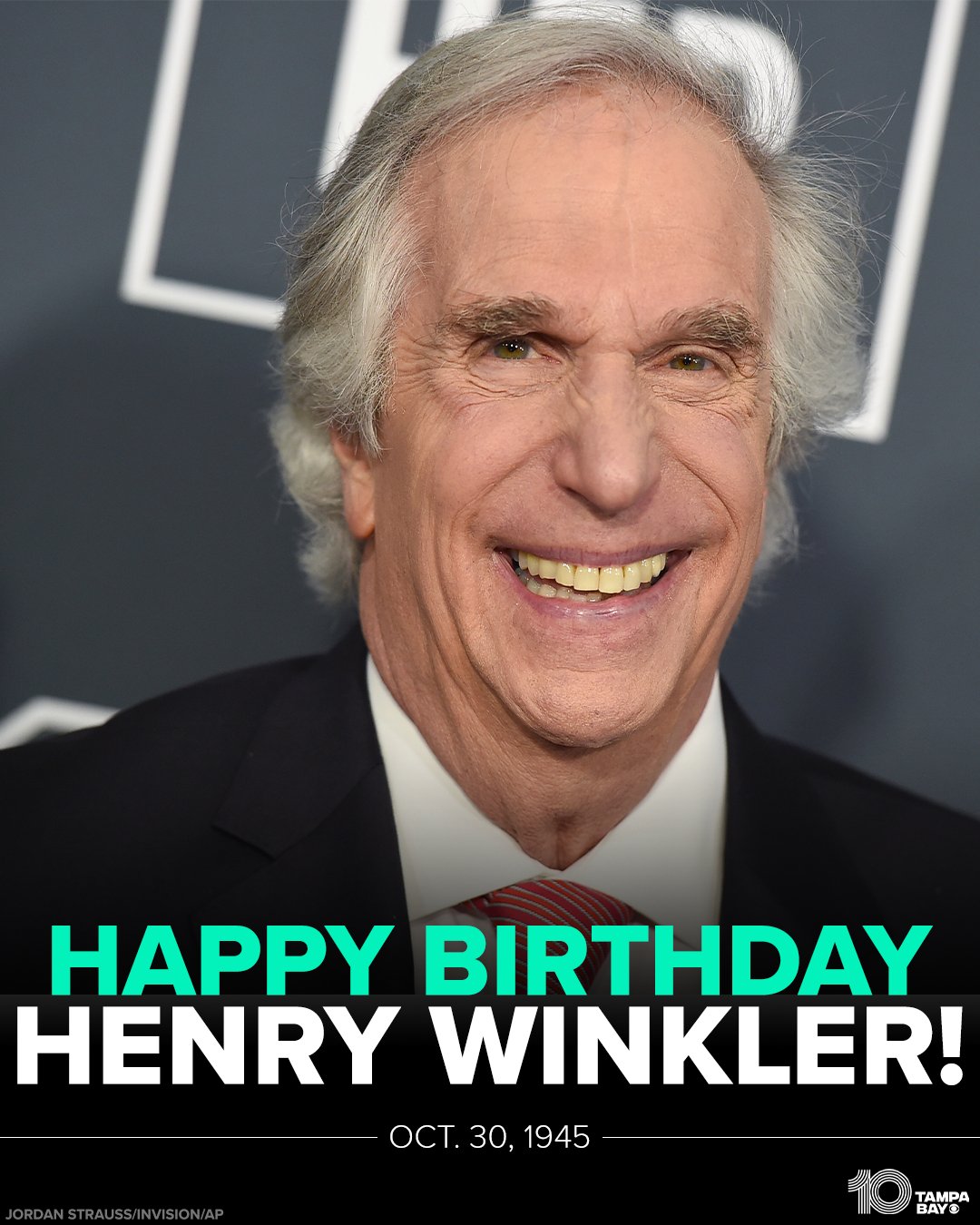 HAPPY BIRTHDAY! Today, Henry Winkler, known for his role as \"Fonzie\" the greaser, celebrates his 76th birthday! 
