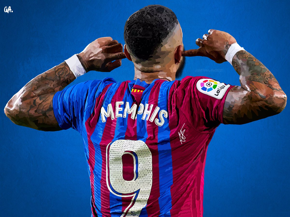 Graphicambre's tweet photo. @Memphis &amp; @FCBarcelona @FCBarcelona ✍️ https://t.co/tiPwtIvbPe