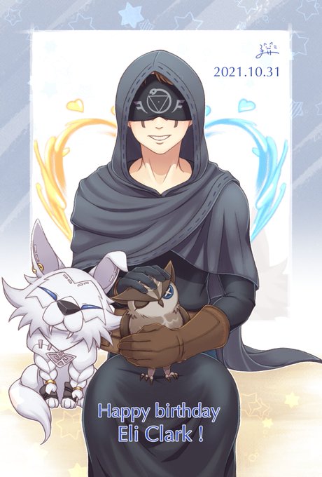 占い師誕生日のtwitterイラスト作品