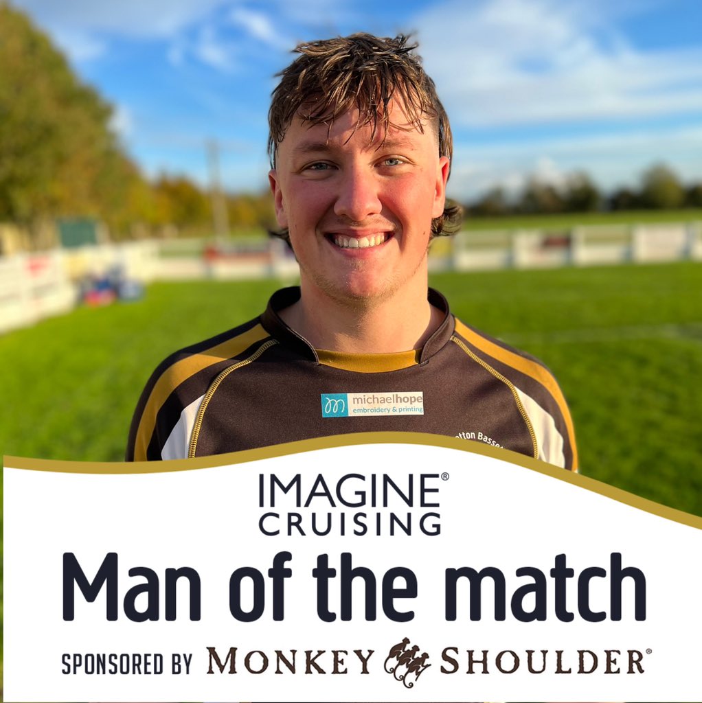 RWBassetRFC's tweet photo. What a match! And a great win for Bassett. 🏉👏👏

Royal Wootton Bassett RFC 24 - 22 Okehampton RFC

Our @ImagineCruising Man of the Match, sponsored by Monkey Shoulder is Charlie Hix. https://t.co/iZfBDft560