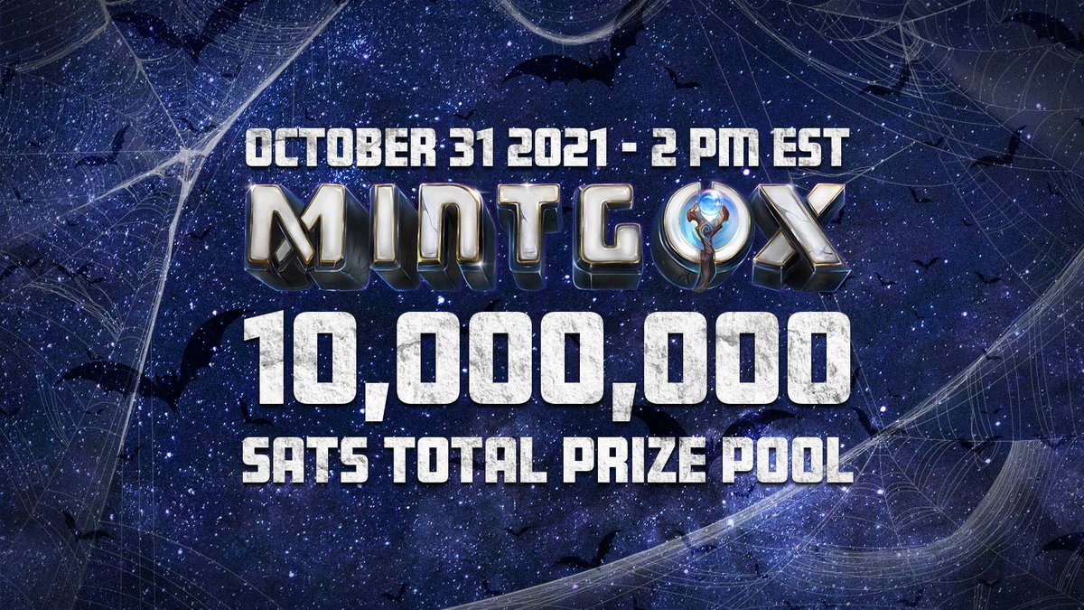 Join us tomorrow for a spooky Halloween special #MintGox 🎃
More info on our Discord: zeb.gg/mintgoxdiscord