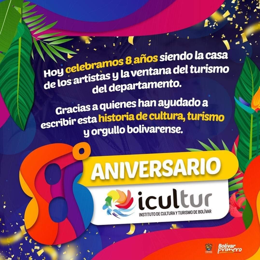 cantosdelrio's tweet photo. Felicitaciones a @icultur_Bolivar  un ejemplo a seguir en organización y dignificación de la cultura en el Caribe. https://t.co/hm2dPjSvUi