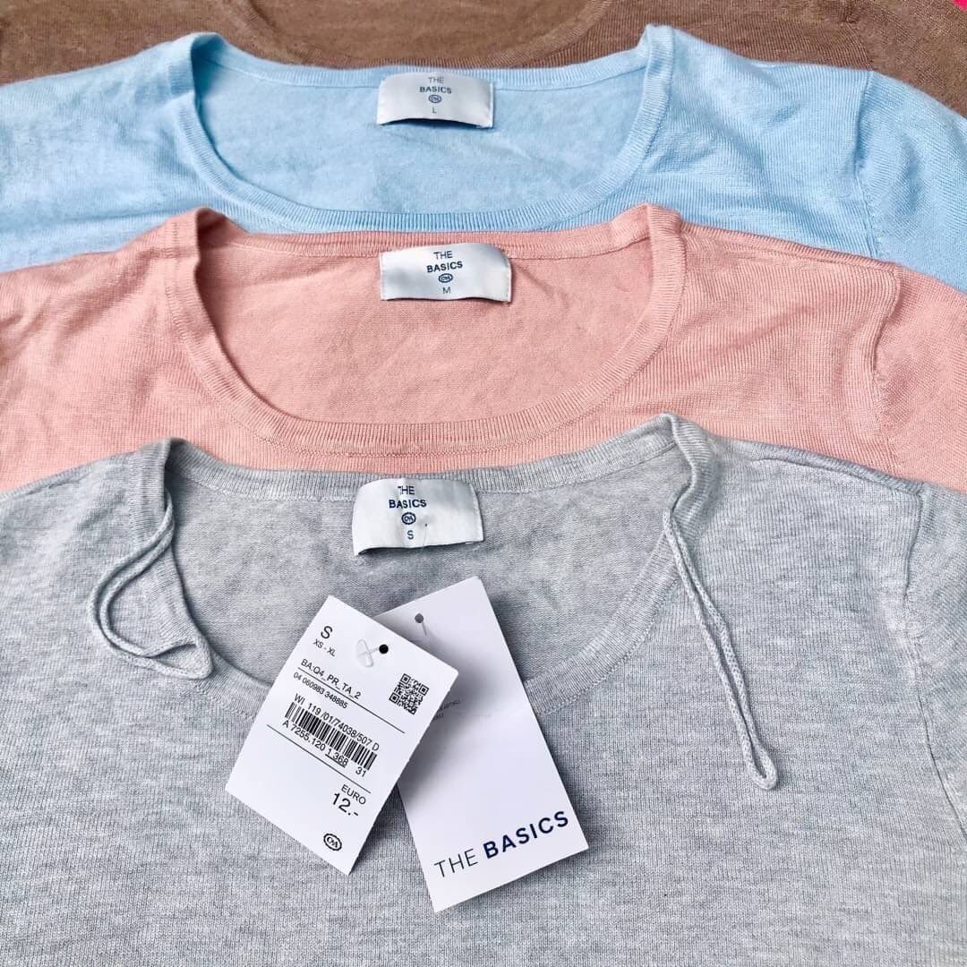 nucheverything's tweet image. The Basic - 2989(แท้) #พร้อมส่ง 
Price : 250฿

#Thebasic เสื้อแขนยาวแบบเรียบๆ งานแพง ผ้าไนลอน ผ้ายืด

Size : ยาว24"
**อกขนาดหลังคือหน้าผ้า

อก32-34"📌
✅สีบานเย็น

อก34-36"📌
✅สีบานเย็น

อก36-38"📌
✅สีบานเย็น

อก38-40"📌
✅สีกรม
✅สีฟ้า

อก42-44"
✅สีเทา

อก46-48"📌
✅สีส้มพีช