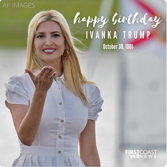 Happy Birthday Ivanka Trump ! 