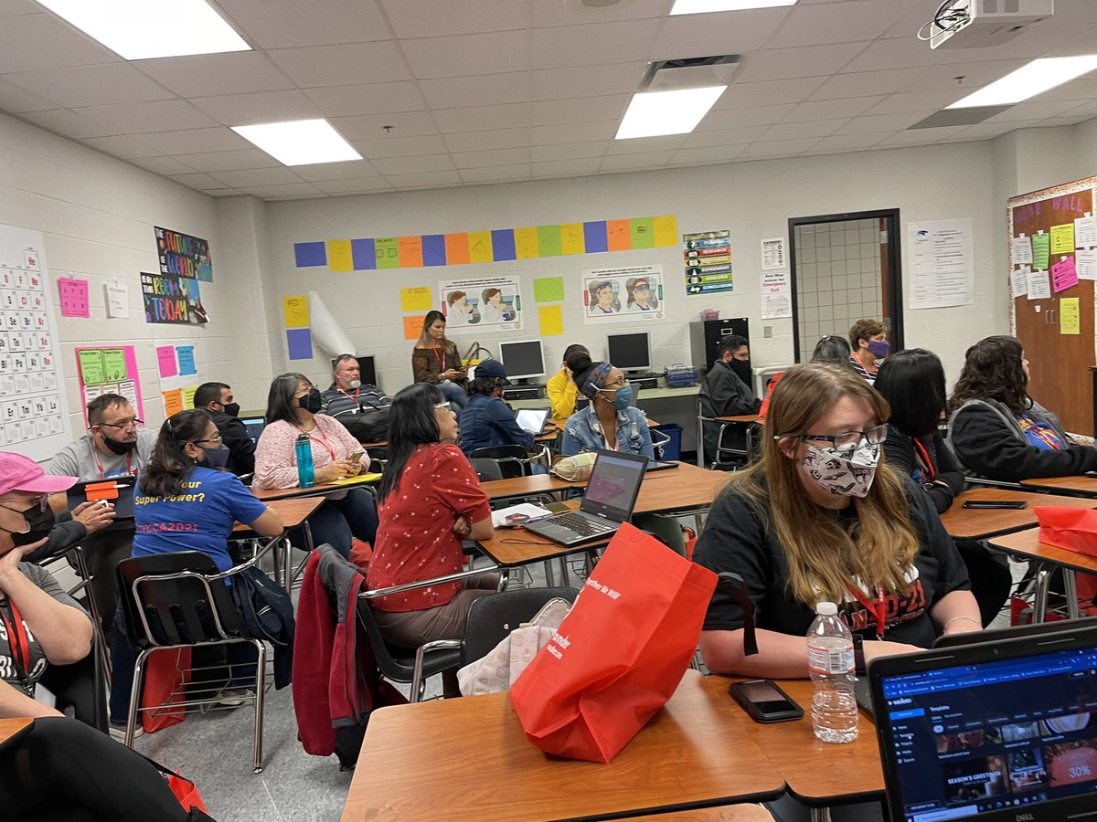 megangingoyon's tweet photo. Supporting our fellow Drew Badger colleague @Ms_Clohessy at her TCCA presentation. The session was full! https://t.co/mYtZrVgWHh