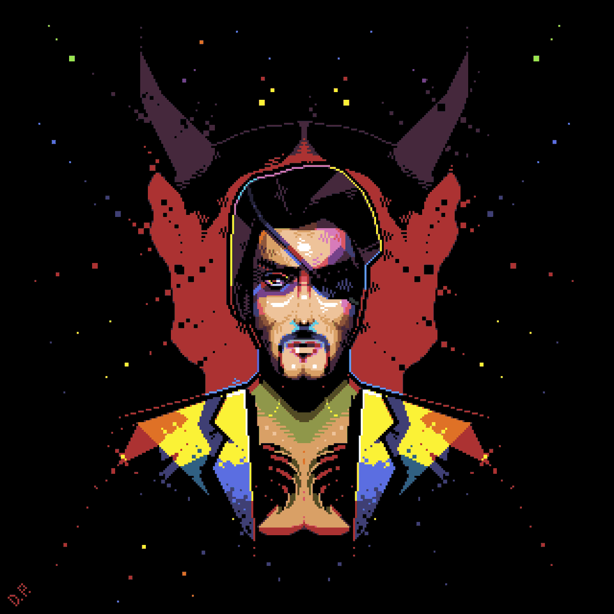 ElMetallico1's tweet photo. Majima-San, Shimano Mad Dog, head of Majima Kensetsu, Patriarch of the Majima Family.
#pixelart #pixel #ドット絵 #ryugagotoku #Yakuza https://t.co/DjoZBintjN