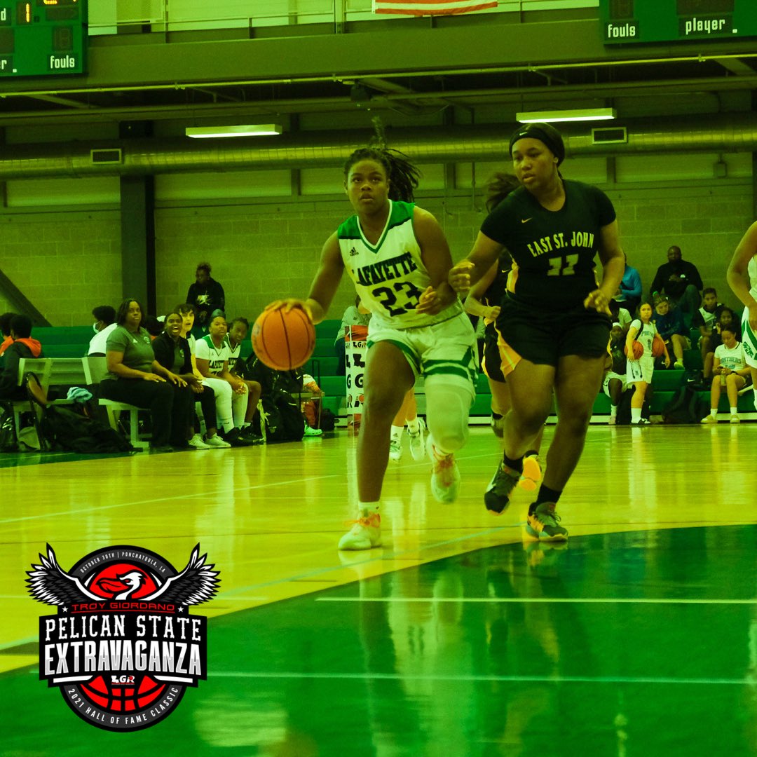 LBR_Basketball's tweet photo. At the half @lafayettehigh1 lead the @esjgirlsbball 23-16‼️ @Showttiime23 having a field day living in the passing lanes on defense! https://t.co/rZ9akdqRcL