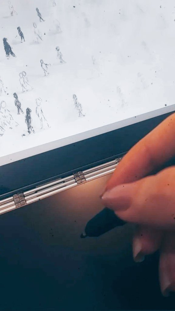 Working on a piece. 
"Ghosts".