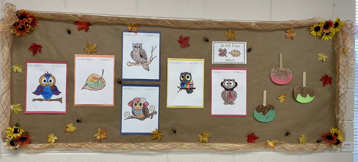 NeetsCanvas's tweet photo. Fall/Autumn - I love the Fall Season  #fall #love #SaturdayVibes #fallcolor #autumn #Autumnwatch #sunflowers #owls #pumpkins #classroom https://t.co/vCBNyvoUoA