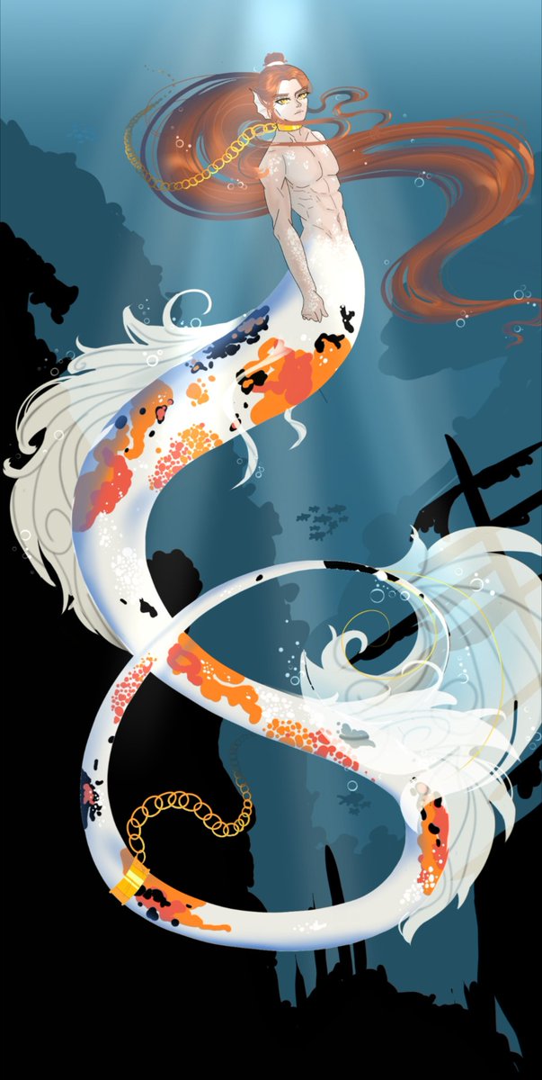 Art_thats_it's tweet photo. I've wanted to do merlian for so long๐ญ๐ญ Here's the baby.
#XieLian #merlian #hualian #TGCF #tgcfart #tgcftober #merman https://t.co/dZSGscvCA7
