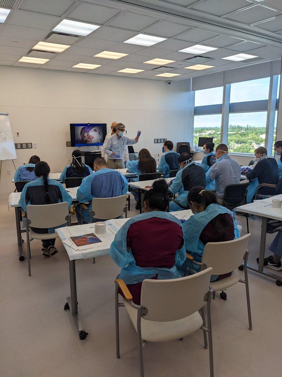CCFloridaAnes's tweet photo. Here’s a look at our annual heart dissection and cricothyrotomy workshop. Thank you to Dr. Sergio Bustamante from @ClevelandClinic for coming down and providing us with a great learning experience!! https://t.co/AFjvZYaVc9