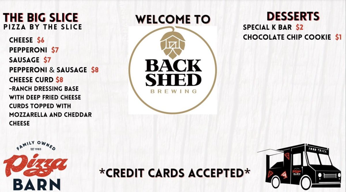 Pizza Barn Food Truck tweet media