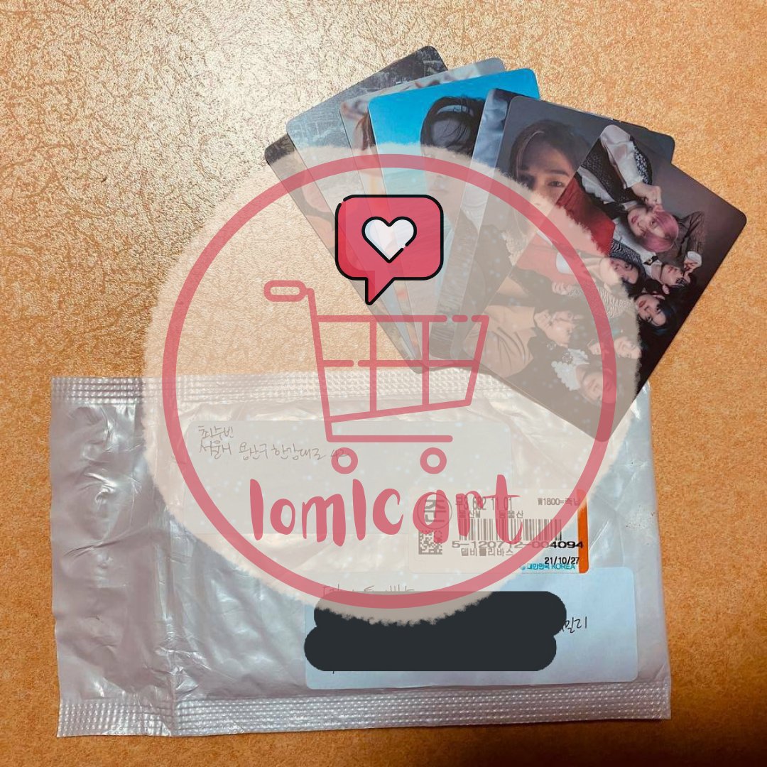 lomlcart's tweet photo. KR ADDRESS ARRIVALS

💌 : #caienews ¦ #caieproofs 
📢 : ENHA06 already arrived at my kr address ! https://t.co/yYcA0SLYGA