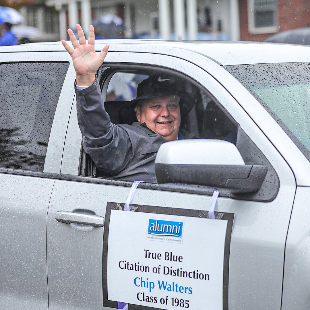 MTAthletics's tweet image. Another #TrueBlue Homecoming Parade in the books!