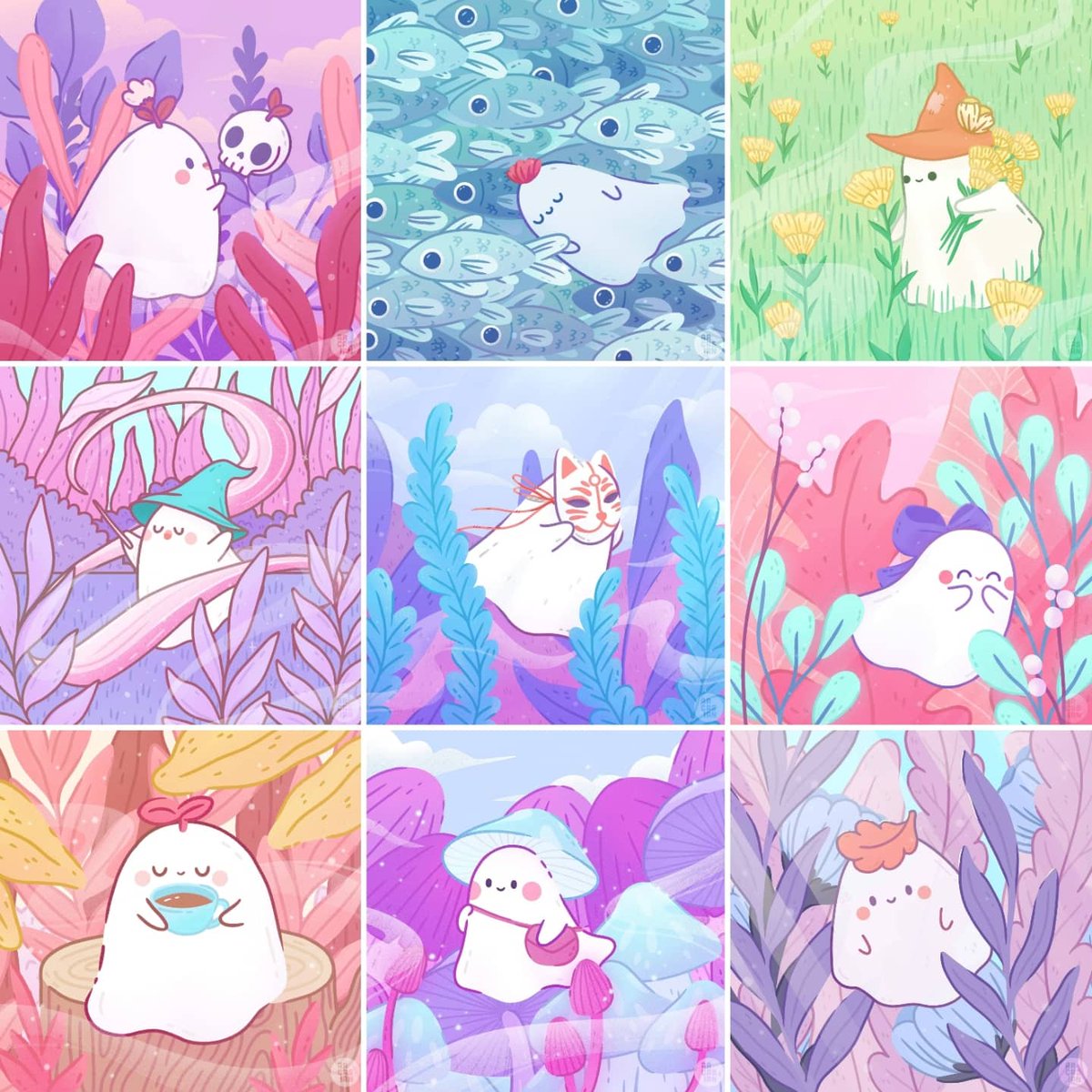 ghosts over the years 