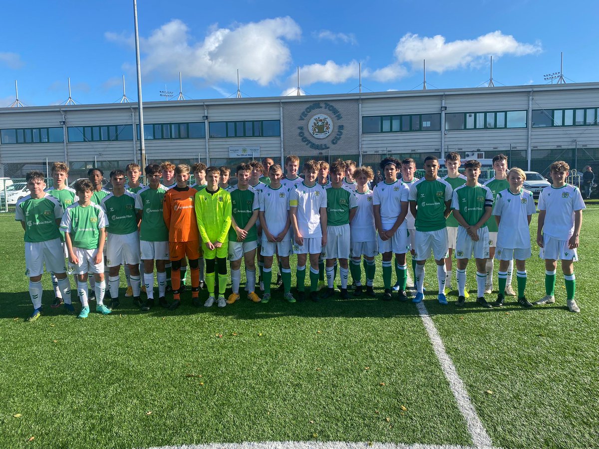 An exciting friendly match today for <a href="/ytfcacademy/">Yeovil Town Academy</a> against <a href="/YTCST/">@YTCST</a> U16s to cap a busy week of trials for the EPDP program. The game saw multiple trialists from the week competing in what was a great development game for both sides #Pathways #YTFC  👍⚽️💚