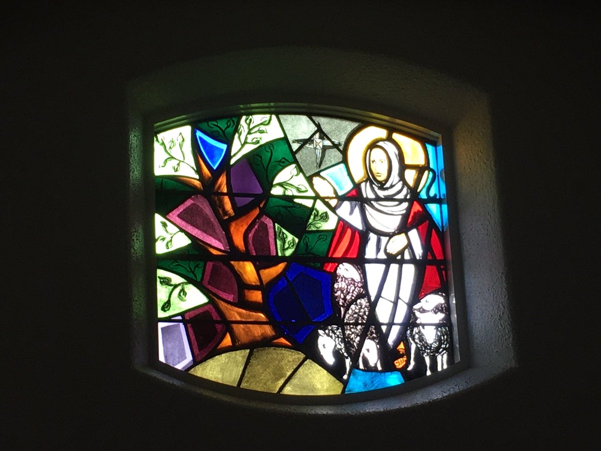 MMaryMcKenna's tweet photo. Can’t drive between the #MamoreGap & #Buncrana without calling in at the stunningly beautiful & haunting Our Lady Star of the Sea chapel at DesertEgney built in 1964 by #LiamMcCormick - shaped like a boat but inside it’s like a cave or something organic #architecture #Donegal https://t.co/9xERwgdqUy