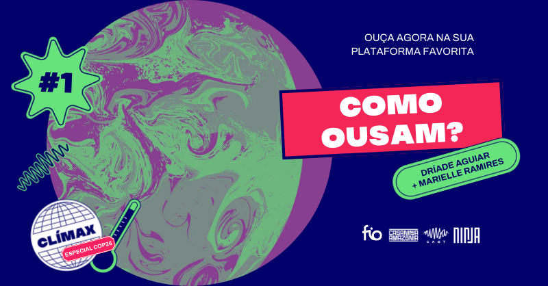 Quer ficar por dentro da COP26?

Conheça CLÍMAX - Especial COP26, um podcast sobre o maior evento sobre a crise climática do mundo

Um podcast original Casa NINJA Amazônia em parceria com a <a href="/MidiaNINJA/">Mídia NINJA</a> 

Um programa da Rede Ativista de Vozes <a href="/FIOpodcasts/">FIO | Rede Ativista de Vozes</a>
bit.ly/CLIMAXpodcast