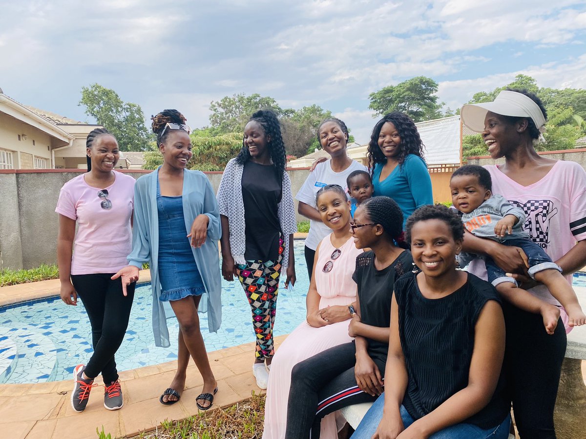 talia_wn's tweet photo. Issa reunion… An afternoon well spent catching up with our #Uplift alumni. #WeAreFamily #TeamTalia @HannahSaliwe @phenomenalladyT @MissMusonza @cookie_zivai https://t.co/nkmPCFVQKA