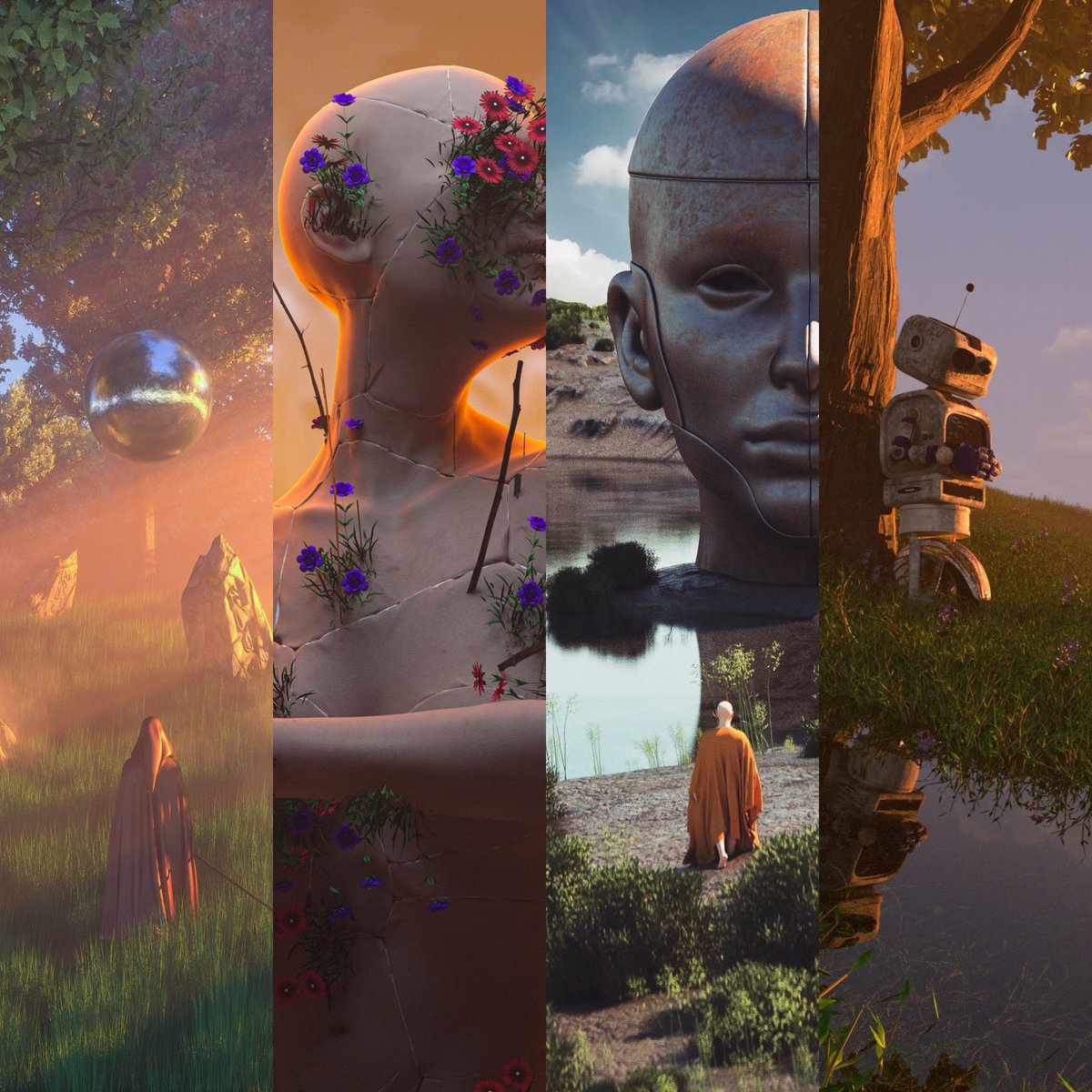 Dix_0x1's tweet image. Hi, i’m Dixon, but everyone calls me Dix.
Im in a constant state of existential crisis, but i think that’s pretty obvious in my art ✌️ peace. #NFTCommunity