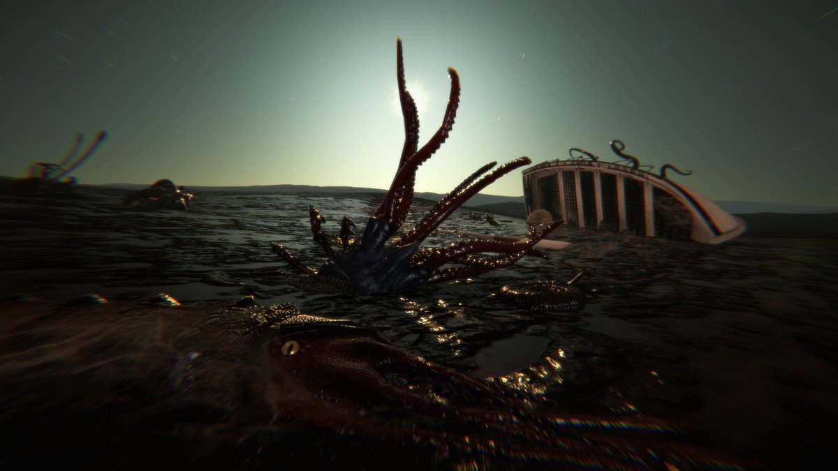 RyanBellGuide's tweet photo. Here’s a spooky surprise in time for #Halloween; #BitGolem’s free videogame adaptation of H.P. #Lovecraft’s short story, #Dagon, now has #VirtualReality support.
H.P. Lovecraft's Dagon: Free Game Adaptation Adds #VR Support https://t.co/ULitAyIWKC https://t.co/WcM4Foa1vK