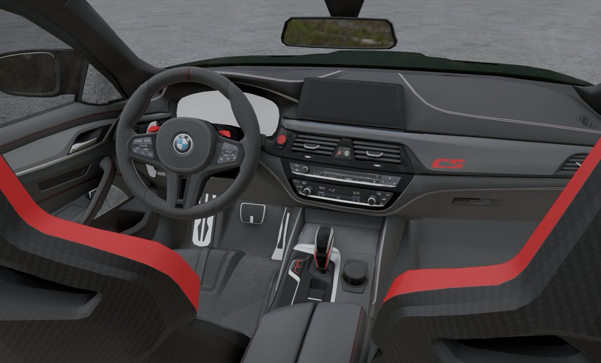 2022 BMW M5 CS 
Made in #Blender3D 
Had to take pics in Blender since ROBLOX is down