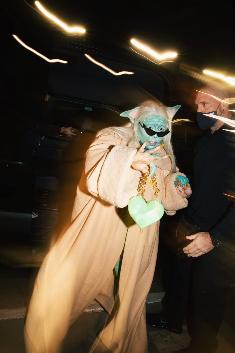 A representative from Grogu’s publicity team has issued a statement regarding the paparazzi photos taken last night:

Grogu aka Baby Yoda aka The Child has no recollection of these events. I’m fact, these events never happened *jedi hand wave*