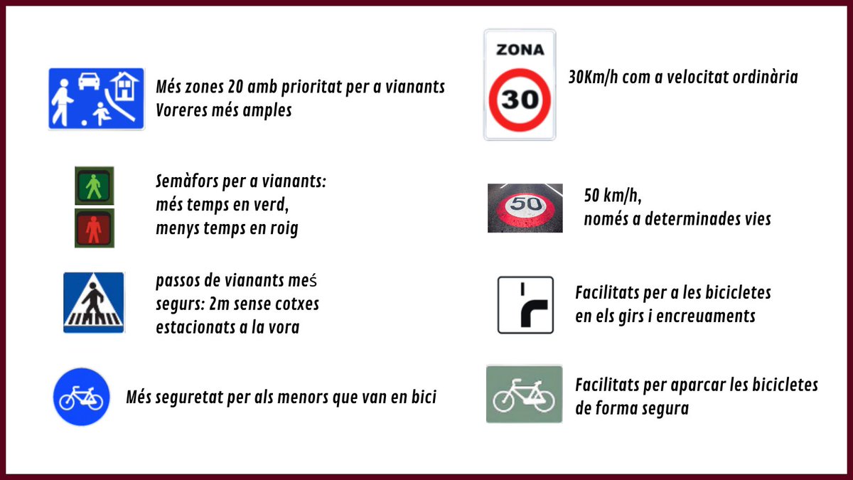 comudelleida's tweet photo. Aquestes eren les nostres propostes per a la nova ordenança de mobilitat. Lamentem que el govern @paerialleida no hagi acceptat fer de Lleida una ciutat 30, amb més facilitats per als vianants en els semàfors i els passos zebra https://t.co/rO5GX9zrUO