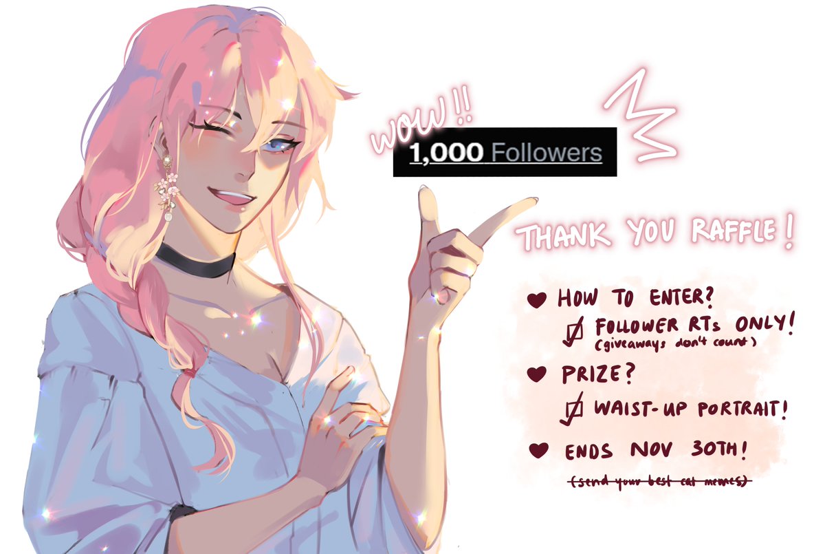 chenkuns_'s tweet photo. 🎃 Happy Halloween! 🎃
It took me a while but I wanted to do a raffle for hitting 1k followers recently to thank for all the support \o/✨

✨ follow + rt 
✨ winner will get a waist-up painted portrait 
✨ ends nov 30th! https://t.co/axhf618Jum
