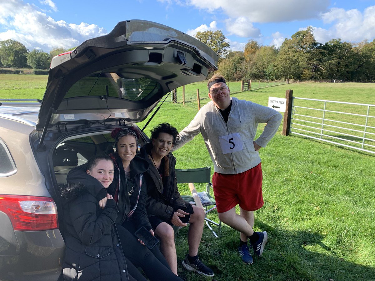 Great day filming episode 3 today. Bit wet but we got through it. Lots of laughs guaranteed! #comedy <a href="/jaustwick7/">Julian</a> @Quizzicalmyth <a href="/rosscarradice/">Ross Carradice</a> <a href="/RobinSlater121/">Robin Slater</a> <a href="/paulfielding31/">Paul Fielding</a>