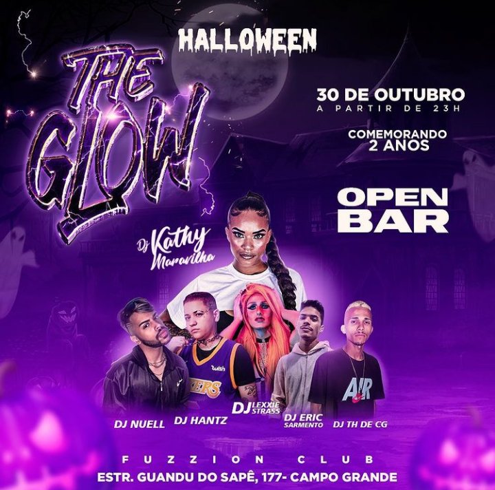 djlexxie_'s tweet photo. e o halloweekend não para! hoje eu toco de 23h às 00h30 na @theglowprod na FUZZION CLUB 💜 e a fantasia mais votada pra eu ir pra essa festa hoje foi da ravena! https://t.co/x9rt0jjQnt