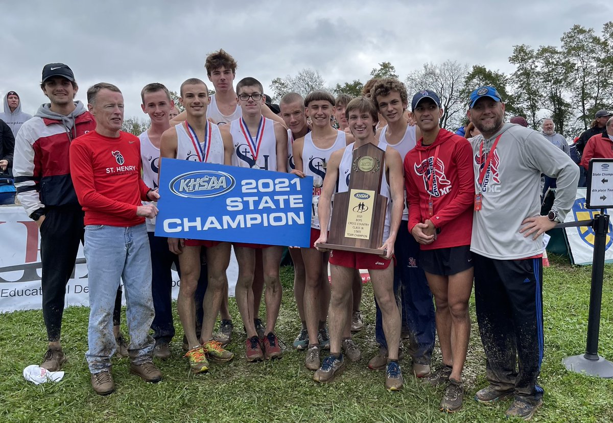 Congratulations to St. Henry, the 2021 KHSAA Boys’ Cross Country 1A State Champions!

#khsxc