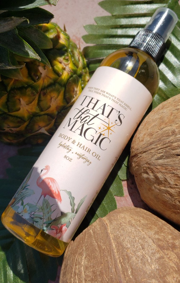 thatsthatmagic's tweet photo. It may be Fall but feel tropical summer vibes all year long with That's That Magic. 🛍 Shop https://t.co/mm1aSkYfX9 
.
#ThatsThatMagic #skincare #hairoil #glowingskin #glowup #glowgetter https://t.co/ZbnCo8xAus
