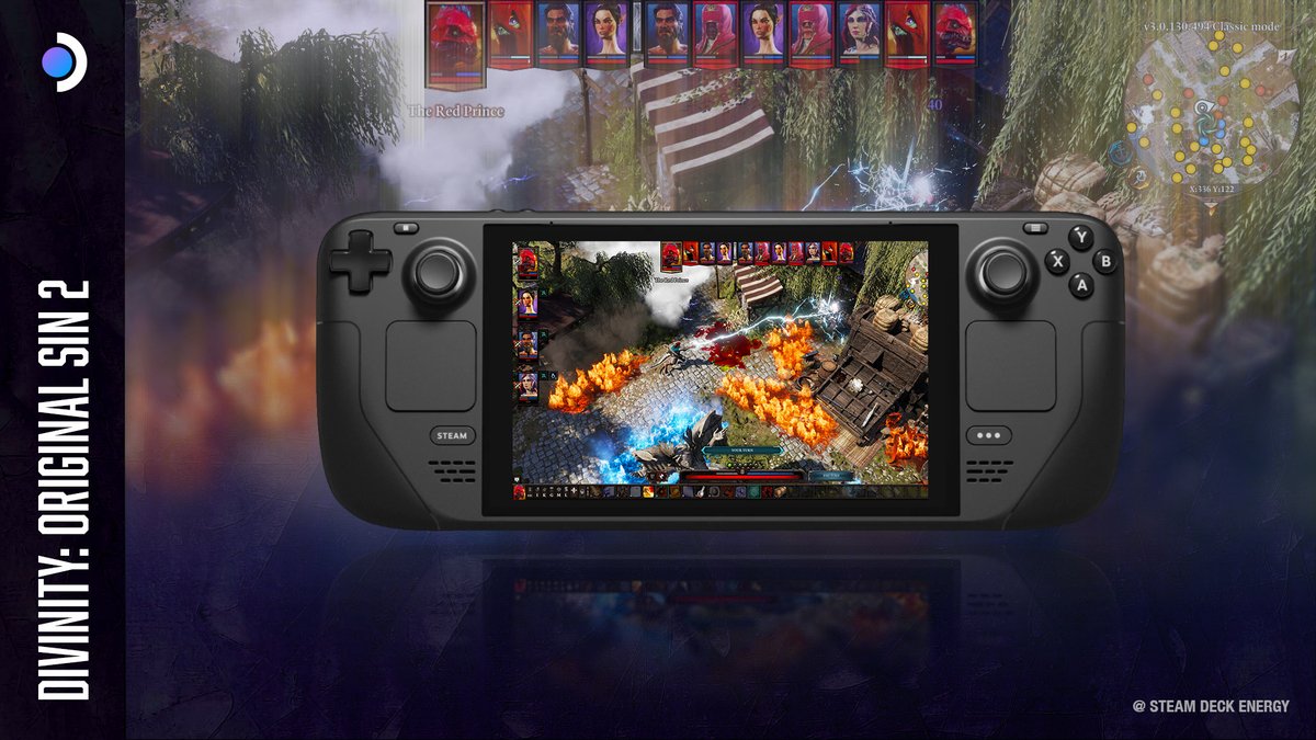 Imagine some Divinity: Original Sin 2 from the comfort of your bed ... at a decent frame rate. Big Steam Deck Energy.

store.steampowered.com/app/435150/Div…