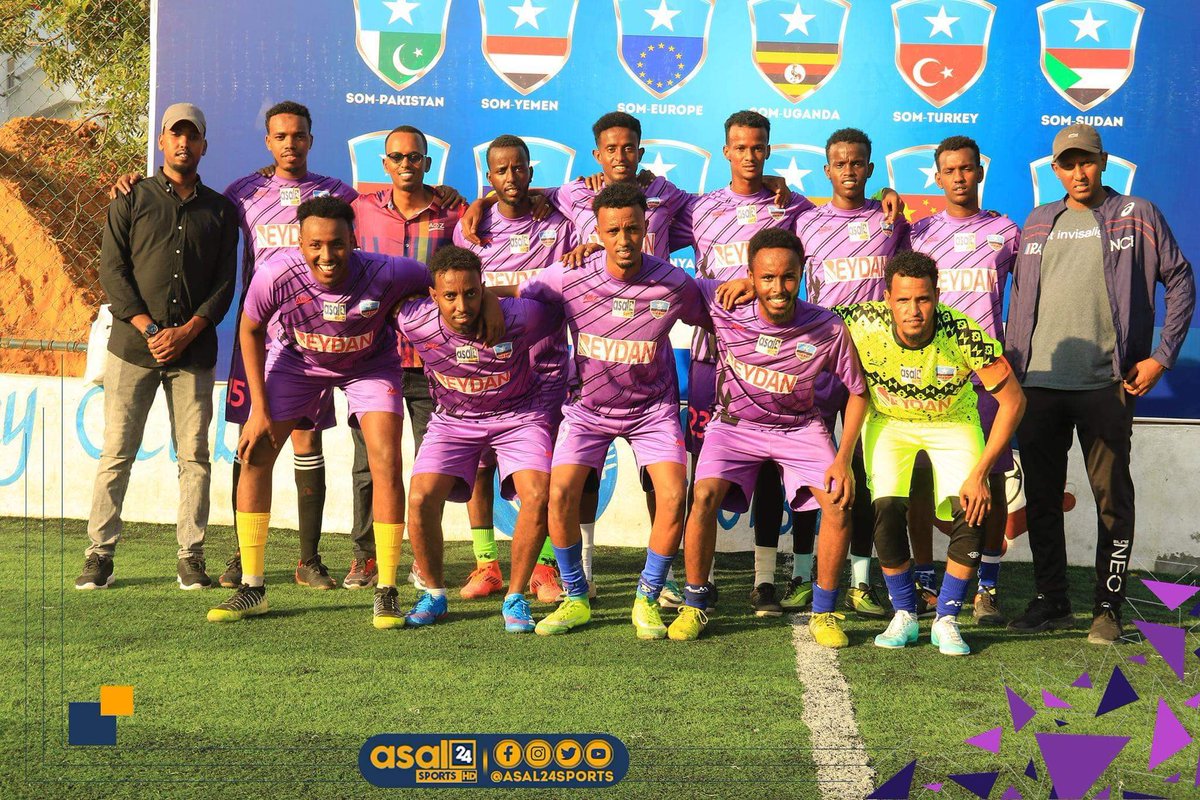 Somsake17's tweet photo. The Overseas Student Cup is underway in Mog at Macqul Stadium. A thrilling match btwn Som-Ken stdnts and their Som-Malaysian counterparts took place this afternoon. Som-Kenya advanced to the semi-finals of the tournament. 
Congratulations to Som-Kenya
Commiserations to Som-Malay https://t.co/T7CpgChEpl