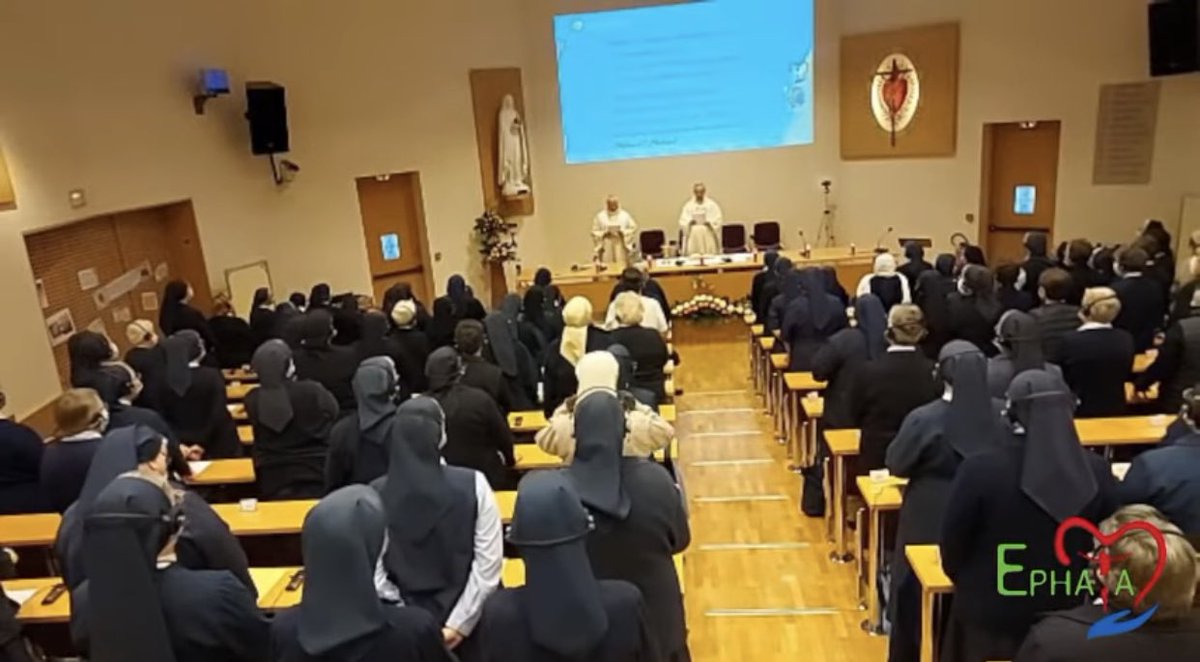 CM_Chile's tweet image. Eucaristía Apertura Asamblea General de las Hijas de la Caridad presidida por nuestro Superior General, P. Tomáž Mavrič, C.M.