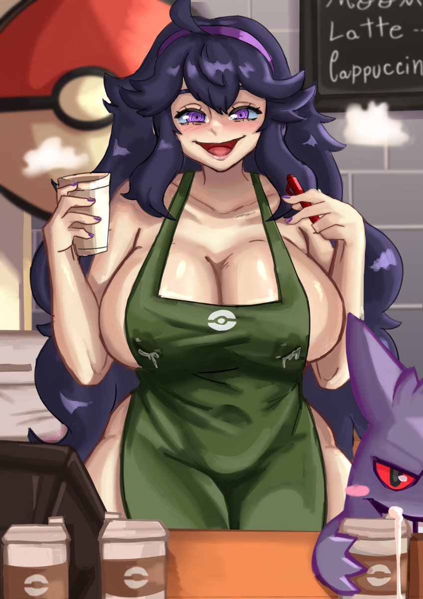 "Another latte with"moomoo milk" sir?"Hex maniac.