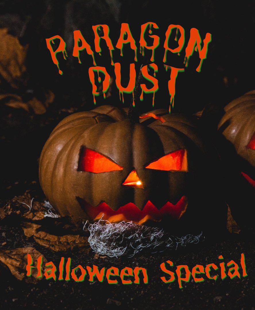 somewherebound_'s tweet image. As Halloween draws near, what better way to celebrate than a spooky special with our monster of the week crew! Come out tonight, October 30th at 6 pm est for a Paragon Dust Halloween special. #somewherebound #halloween #spooky #paragondust
