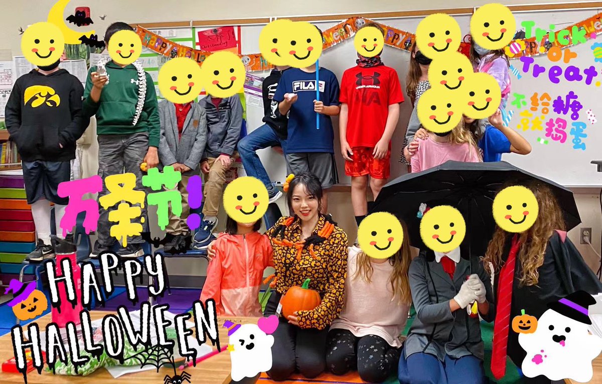 What a cute class picture @Jinjing_Chen19 @MarvinESNC !!!Thank you so much for sharing @Jinjing_Chen19 !!! Happy Halloween to everyone! @ParticipateLrng #unitingourworld