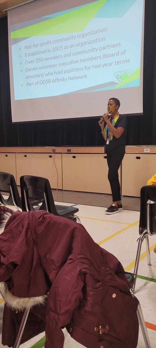 I am so honoured &amp; excited 2 have my son join this excellent Afrocentric enrichment program! I had chills running up my spine this morning <a href="/violadesmondps/">DDSBViolaDesmondPS</a> with such empowering presenters <a href="/DurhamDBEN/">DURHAM BLACK EDUCATORS NETWORK</a>! 💁🏾‍♀️ Obviously I asked to volunteer😁#Iammyancestorswildestdreams #andstillwerise