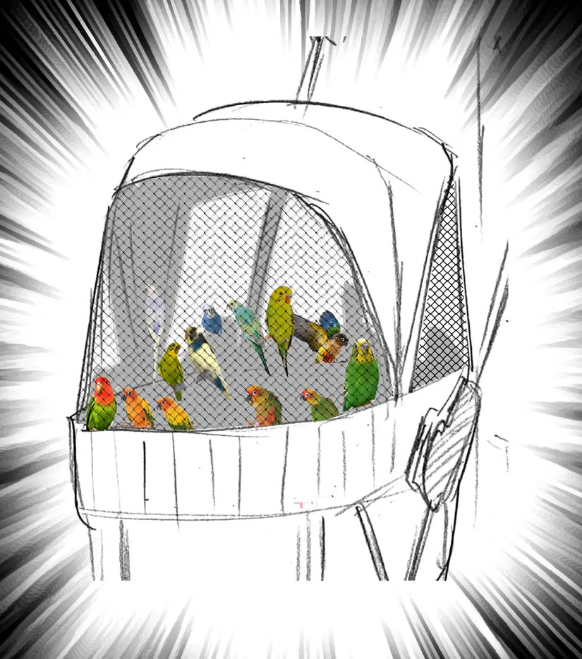上品な女性がベビーカーを押していると思ったら？ペット用カートだった！
