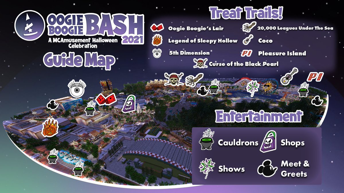 It’s time for Weekend #2 of Oogie Boogie Bash! 😈

Join us in the festivities as we prepare for All-Hallows Eve! 🎃 

Which event are you most excited for? ⬇️