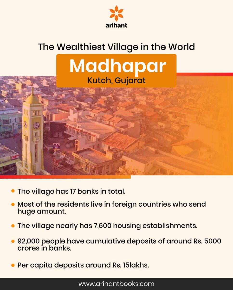 KavishRaza72's tweet photo. When you think of a #rich place, you’d usually #imagine an extremely developed #region, with cutting-edge #technology, #luxury facilities, global #brands, and whatnot. But that is exactly what is the status of #Madhapar,a #village set in the #Kutch district of #Gujarat #lfcschool https://t.co/M8wRjd2mcS