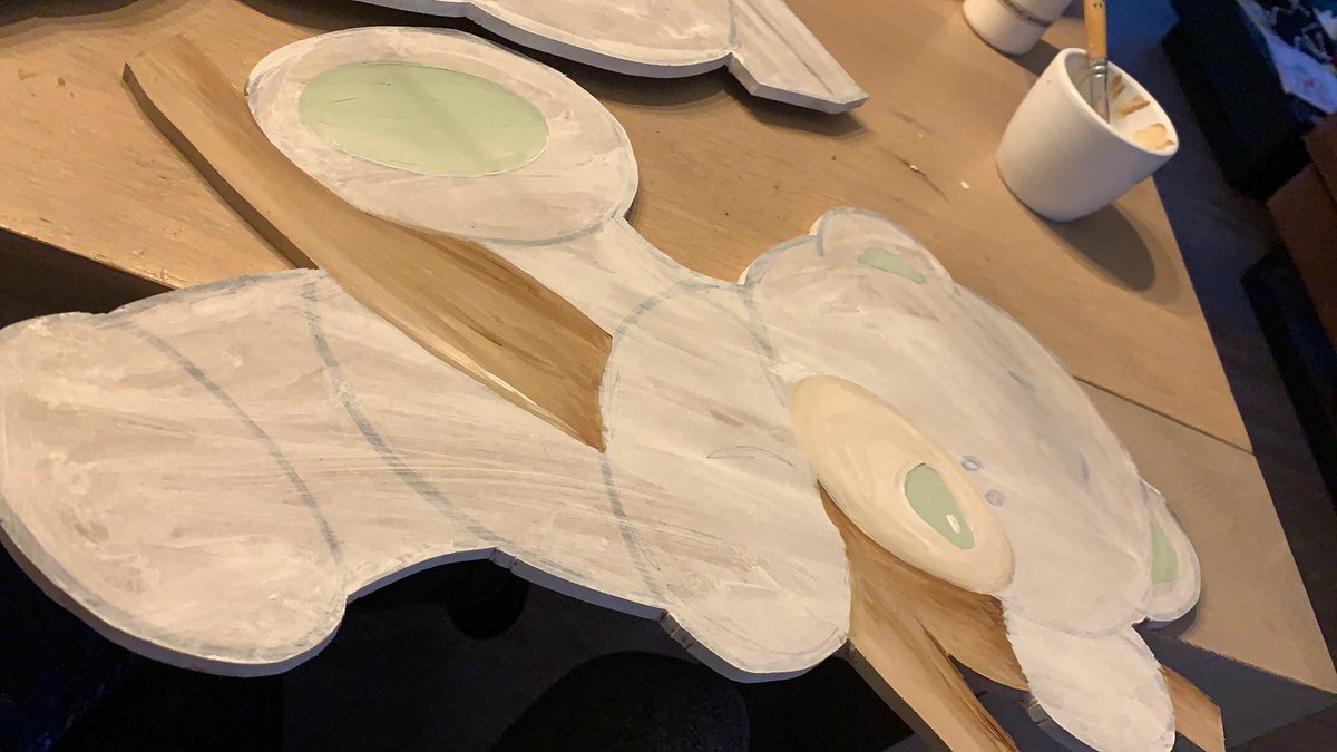 Sabrientje2's tweet photo. Nieuwe opdracht… Me2you geschilderde en verlichte panelen… Binnenkort op locatie afmaken. Staat nu nog deels in de grondverf, maar alvast een sneakpeak
#me2you #muurschildering #verlichtepanelen https://t.co/DqNEizMwBH