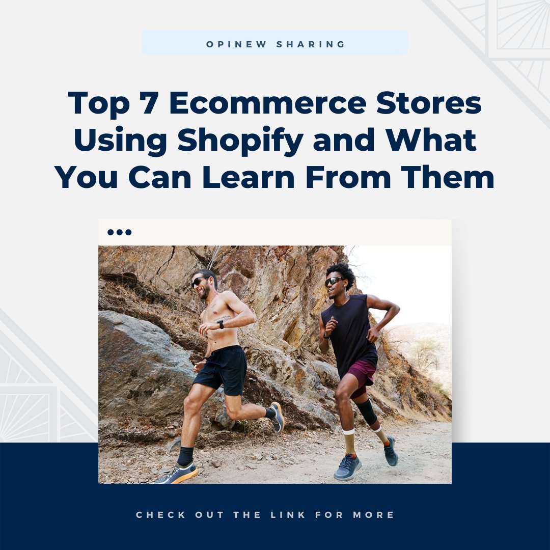Opinew's tweet photo. Whether you’re looking for quality ideas to build your own store or want to learn from the pros,  here is the list of 7 successful #Shopify stores that can bring you a jolt of #inspiration💡

👉Check it out: https://t.co/eBcgFxOV88

#Opinew #ecommerce #shopifytips #ecommercetips https://t.co/nLwcKCX7V7