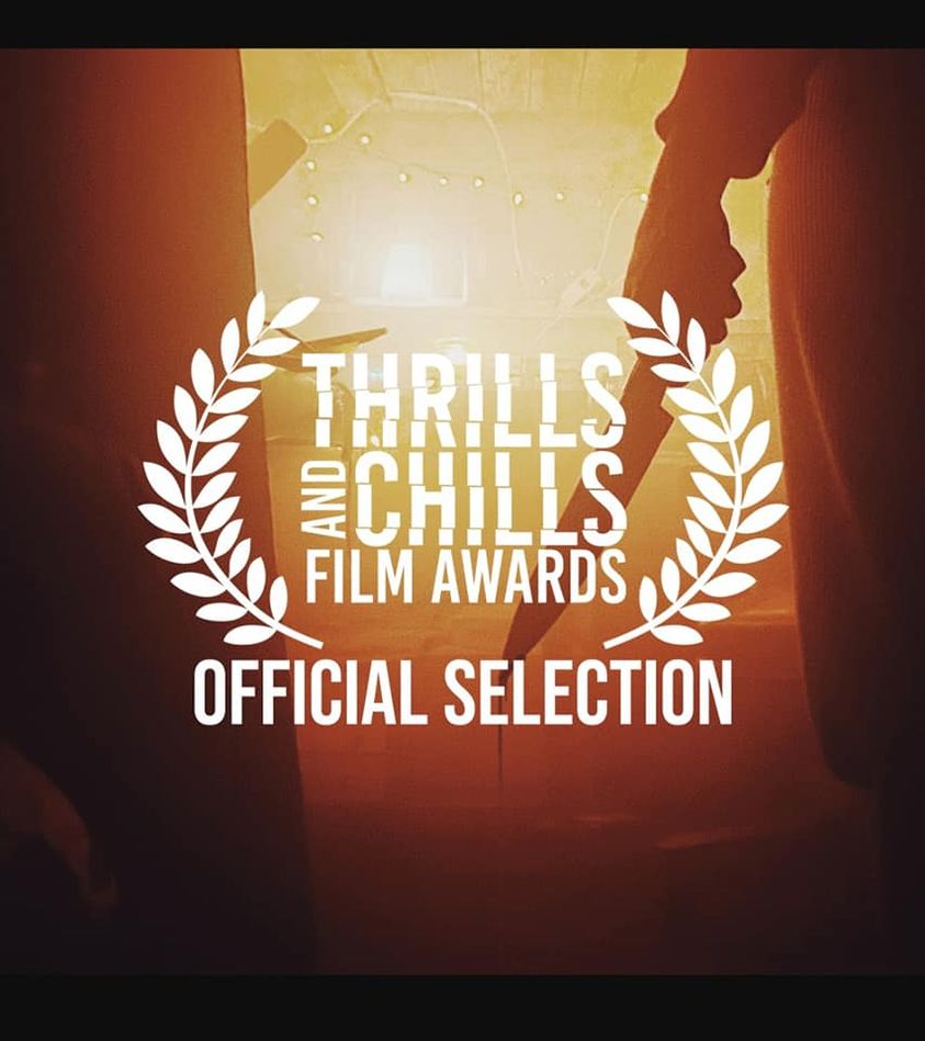 Team_EFields's tweet photo. THE FISHNET HYPOTHESIS has been selected for in the Thrills and Chills Film Awards. Thank you to all the wonderful people at Thrills and Chills Film Awards for this honor. Streaming at https://t.co/ATnkyBUXzy   Coming to Amazon Prime next week. #womeninhorror #fortheloveofhorror https://t.co/EjpPhYrNFu